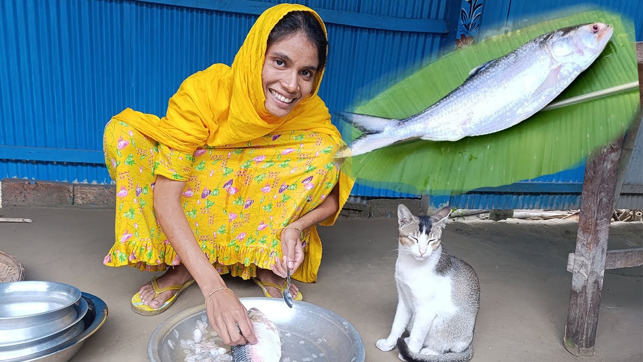 ইলিশ মাছের মাথা নষ্ট করার মতন একটি রান্না রেসিপি । ilish recipe