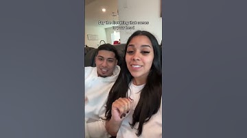 Thumbnail of Son shocks mom and dad while doing tiktok 😳 #shorts