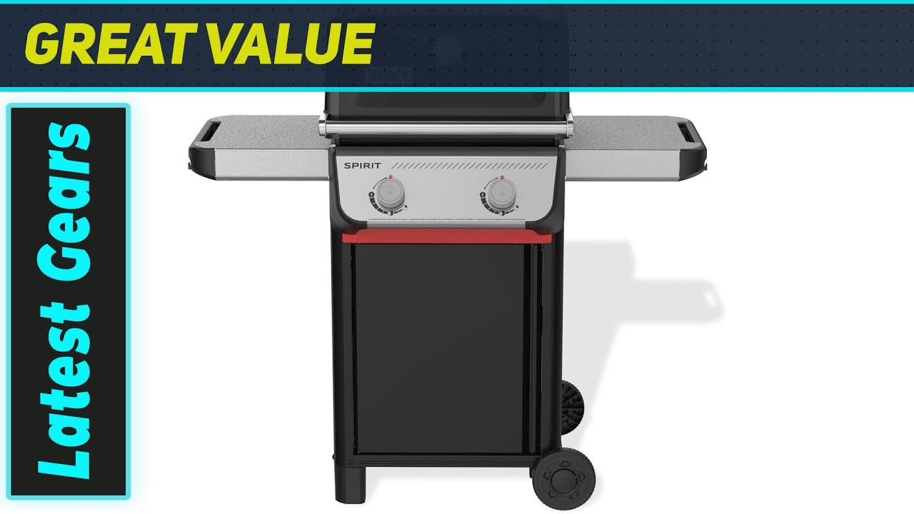 Газовый гриль Weber Spirit E-210 — один из лучших компактных грилей, которые вы можете купить