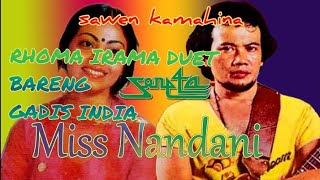 Sawen kamahina Rhoma irama duet bareng artis india Miss nandani