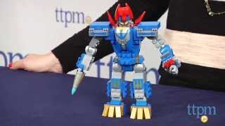 Power Rangers Super Megaforce Q-Rex Megazord From Mega Bloks