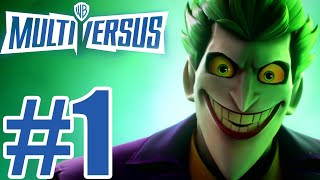 MultiVersus Gameplay Walkthrough Part 1 - Joker Bossfight