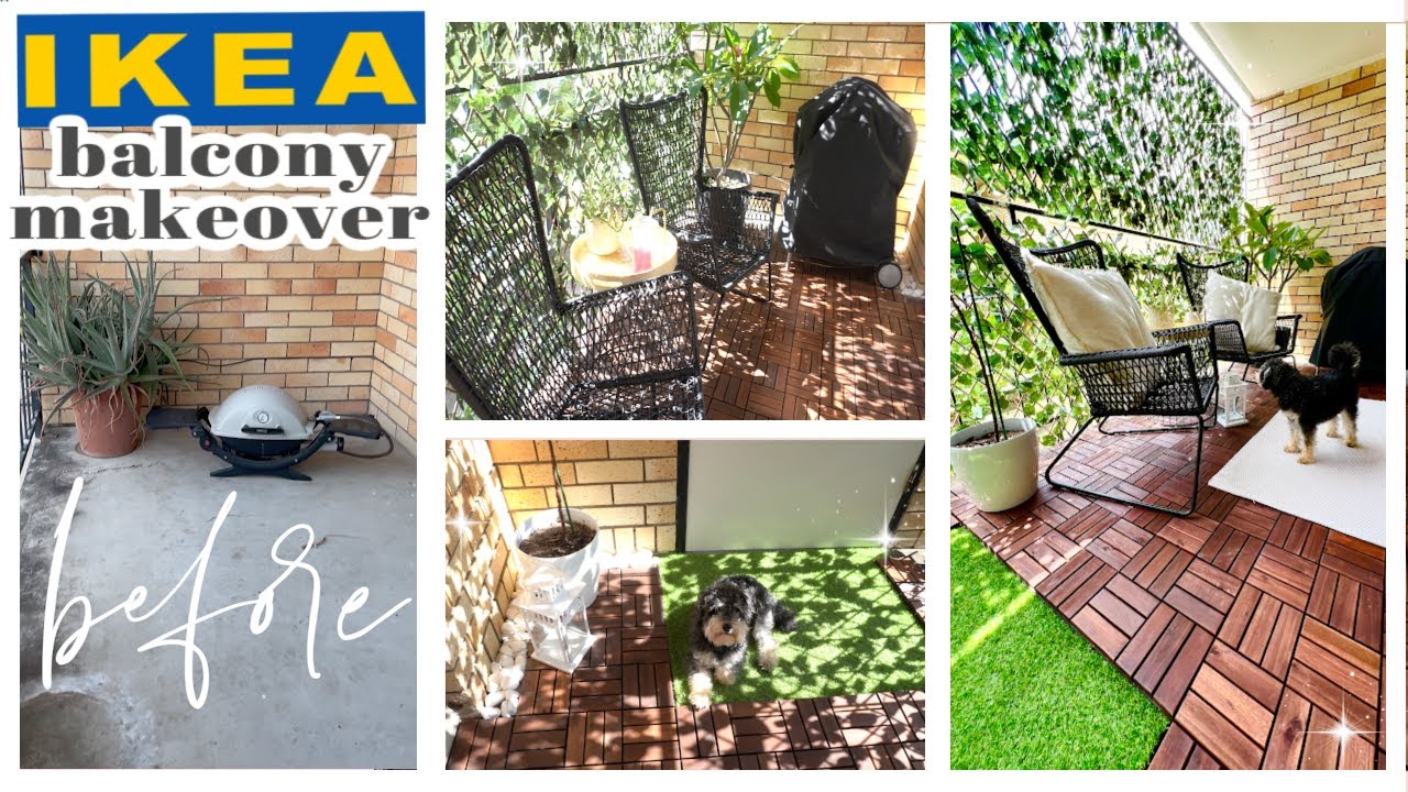 Ideas that help to bring a small balcony to life - IKEA