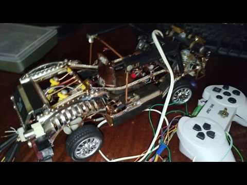 Машинка на пульте управления своими руками видео 3