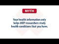 Myth Busting Genetic Research with MVP: Using MVP Data to Study All Health Conditions