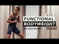 Home workout  functional bodyweight training level 2  rebecca barthel