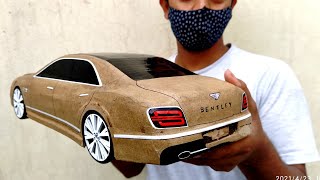 Amazing Handmade Craft | DIY Bentley Flying Spur 2021 | Diy Cardboard Craft | Mr A Car