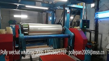 High Speed Low Energy Consumption Mayer Bar BOPP Adhesive Tape Coating Machine  0086 13925825327