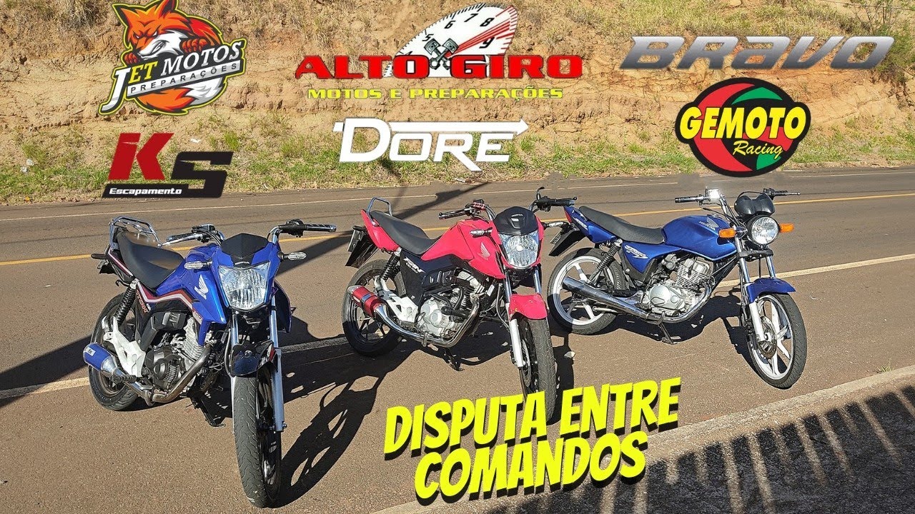 COMANDO ALTO GIRO VS COMANDO JET MOTOS VS COMANDO BRAVO 