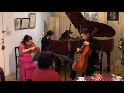 Beethoven Piano Trio No.8 B dur Op.97 Pf Shusi Kyoumasu ベートーヴェン　ピアノ三重奏曲第8番「大公」Pf京増修史 Vn小笠原伸子 Vc岡本蒼馬