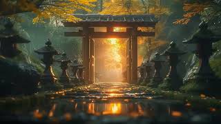 Shinto Forest - Deep Emotional Japanese Zen Music for Focus and Healing (with Rain)