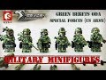 Military minifigures  sy falcon commandos green berets oda  us army  unofficial lego aliexpress
