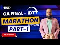 Ca final idt revsionary for may 24 hindi idt revision part 1 ca ramesh soni