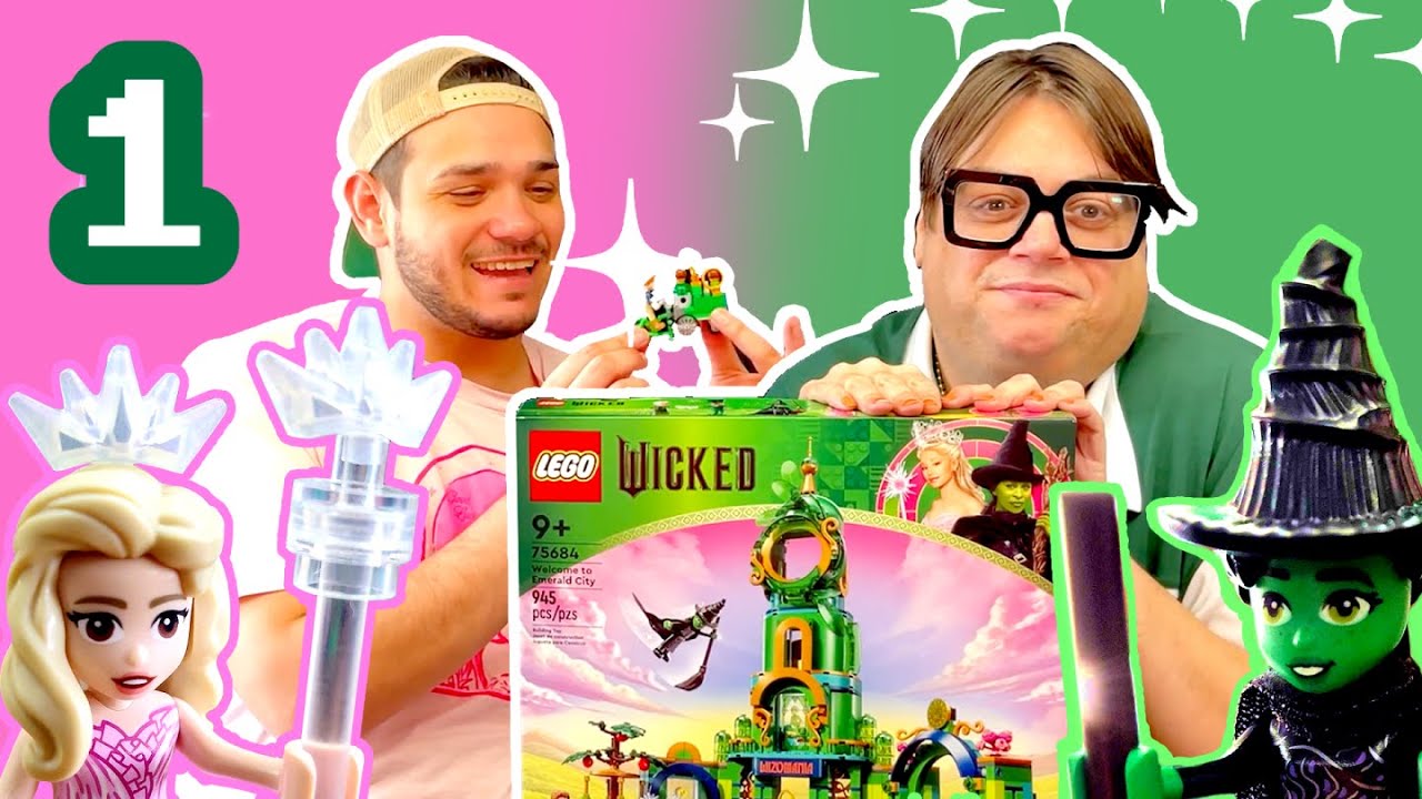 Matt & James Show - Wicked Special: (Episode 1) Building the LEGO Emerald City!