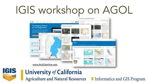 IGIS Workshop   Introduction to ArcGIS Online   September 30, 2022