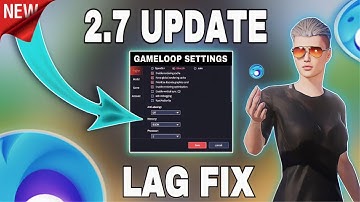 2.7 تحديث Gameloop Lag Fix 2023  PUBG MobileEmulator Lag Fix أفضل الإعداداتلـ Pc007knightYT المنخفضة