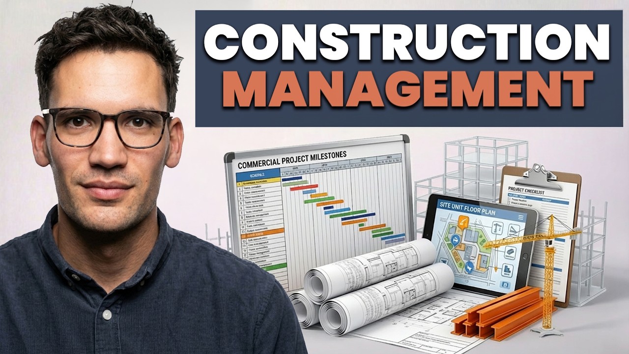 Construction Project Management - Explained - YouTube