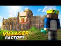HOW I BUILD A VILLAGER FACTORY in Minecraft Hardcore...