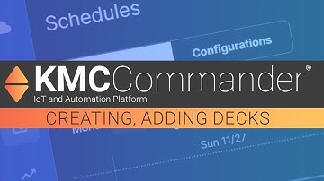 KMC Commander: Creating and Adding Decks