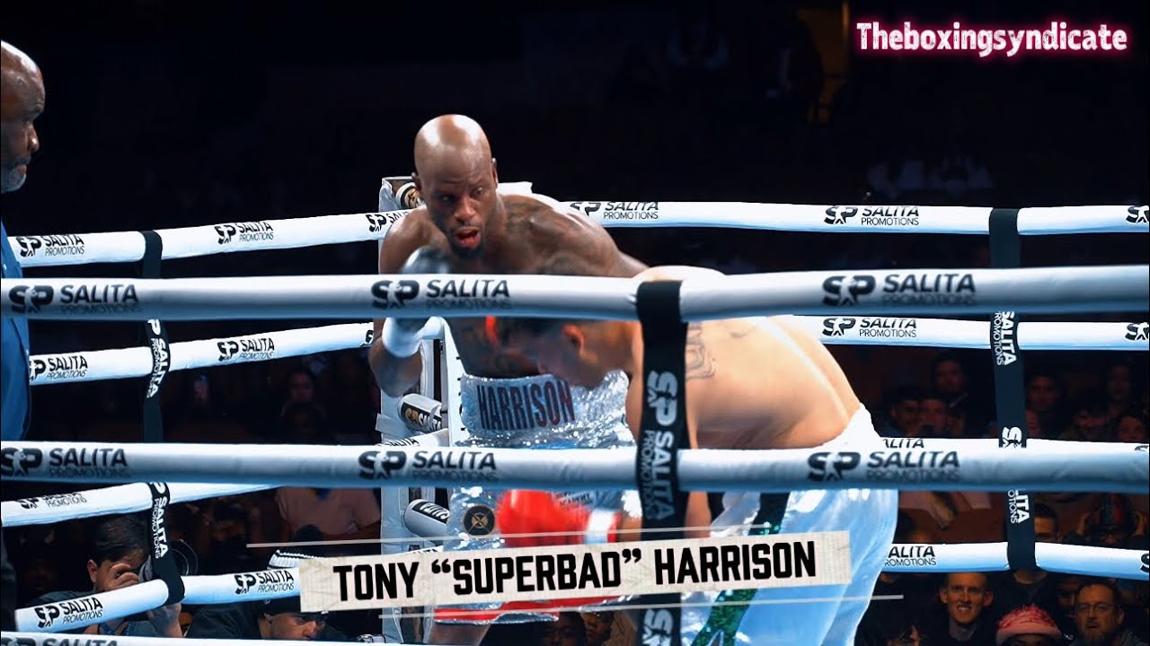 Tony Harrison highlights from his last fight‼️🥊 