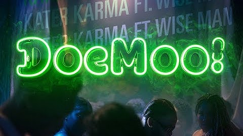 Kater Karma - Doe Mooi ft. Wise Man (Prod. by Fredje) (Visualizer)