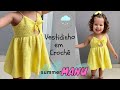 VESTIDINHO DE CROCHÊ SUMMER MANU (12 MESES A 3 ANOS) PASSO A PASSO