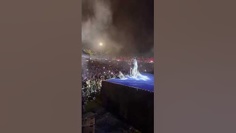 Cuplikan konser Anji "Bukan Kekasih Sempurna" Kota Lubuklinggau, Sumatera Selatan