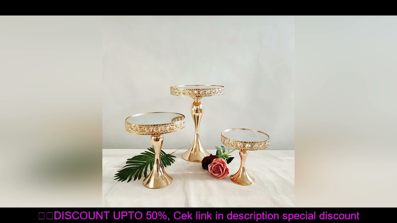 1pcs-4pcs Cake Stand Round Metal Cake Stands Dessert Display Cupcake Stands Wedding party Birthday