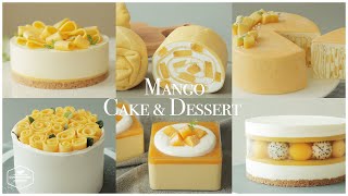 6 Mango Cake & Dessert Recipe * Baking Video