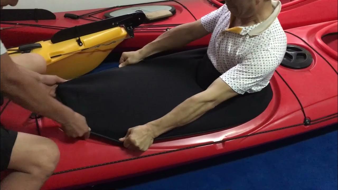 Neoprene Kayak Skirt Cover Sea Kayak Waterproof Cockpit Cover Spray