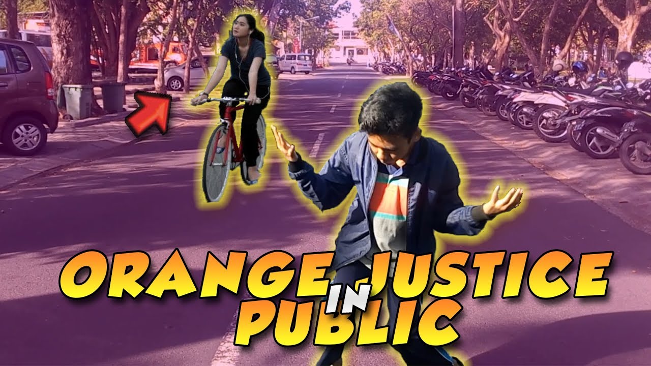 Orange Justice Danzo in Public - DanangDanzo