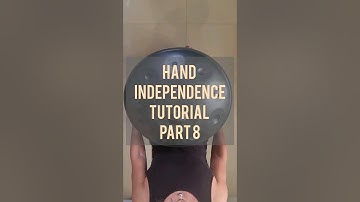 Handpan Tutorial for hand independence #handpan #handpantutorial #handpanclass #shorts