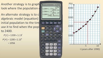 Applications Involving Exponential Functions