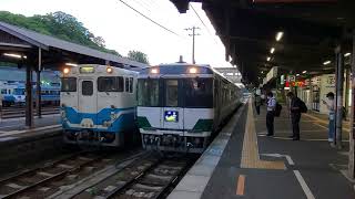 剣山7号　キハ185系　徳島発車