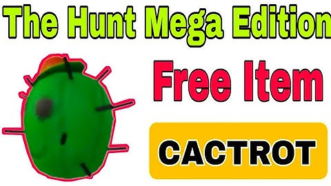 How to Get Cactrot in The Hunt: Mega Edition Hub | Roblox Event 2025 Guide"