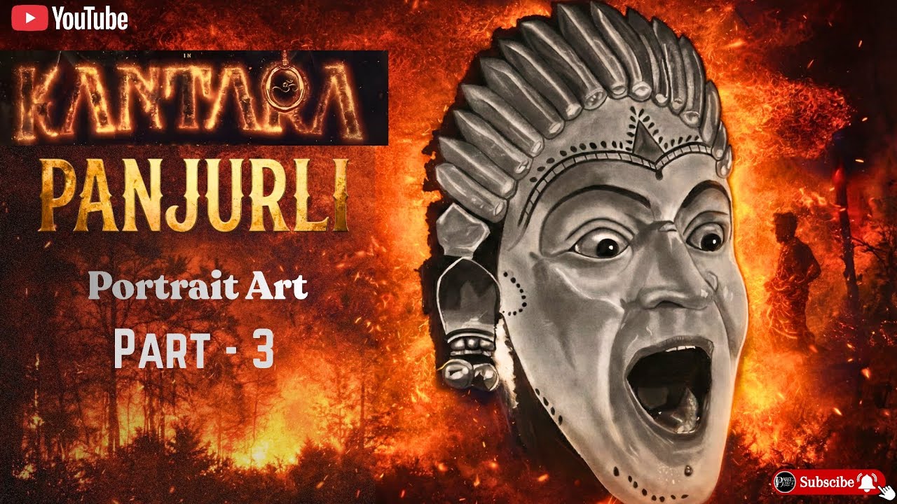 Panjurli Portrait from KANTARA | Part 3 | Tutorial 