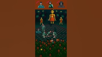 Find Odd Squid game 3 players -  120 & 218#김프로 #유백합 #squidgame3