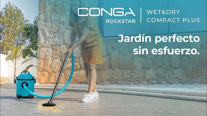 Opinión CONGA Cecotec ASPIRADOR JARDÍN y TERRAZA CONGA ROCKSTAR Wet&Dry  Steel PRO 