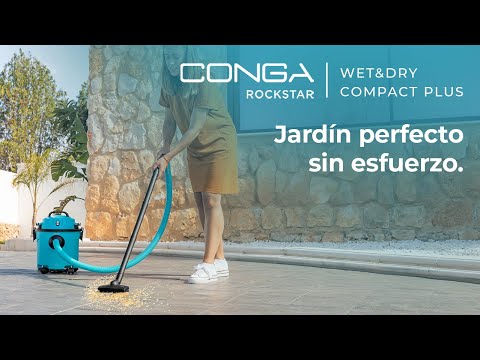 Aspirador de sólidos y líquidos Conga Rockstar Wet & Dry Compact