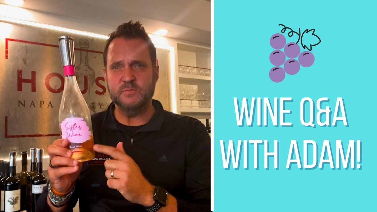 Adam Answers Your Wine Questions! The Housley Life YouTube