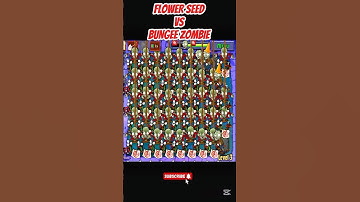 *FLOWER SEED VS BUNGEE ZOMBIE*#shorts #short #pvz #youtubeshorts #shortvideo #pvzfusion #gaming
