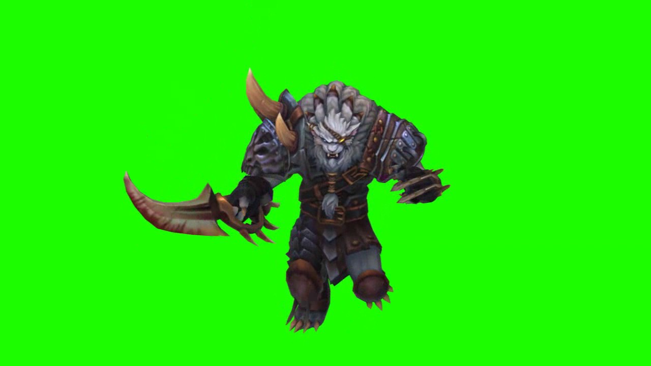 rengar classic run animated front league of legends chroma - YouTube