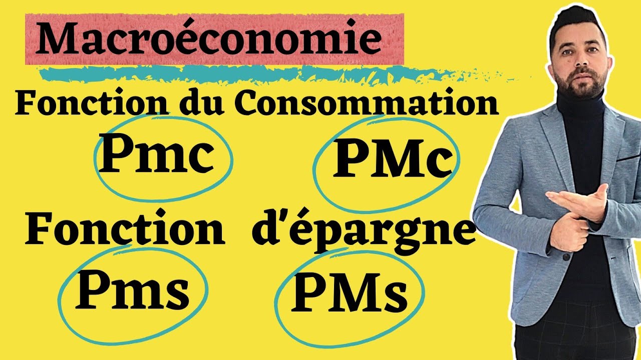 Fonctions du consommation et d'épargne  Keynésienne