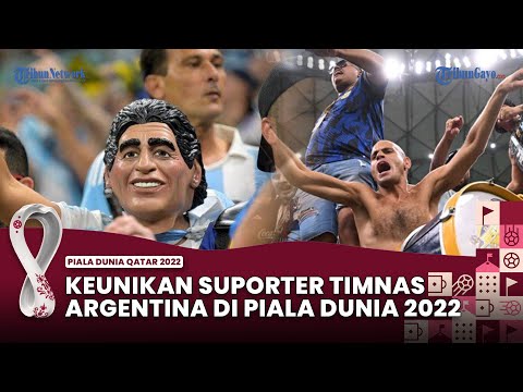 Keunikan Suporter Timnas Argentina di Piala Dunia 2022