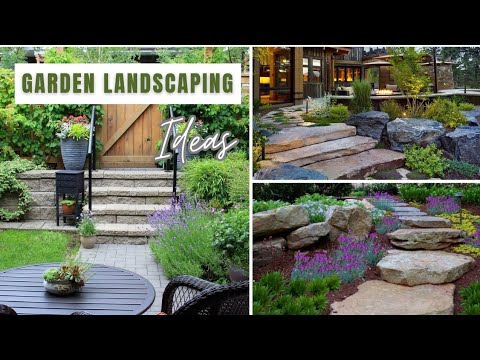 Modern Home Garden Landscaping Ideas 2024| Backyard Patio Design Ideas ...