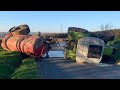 No One Expected This!! The Tractor Went Off The Road At High Speed! The Dangerous Moment of 2024