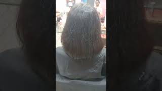 blunt haircut before and after results watch till the end. trending hairstyle hair 