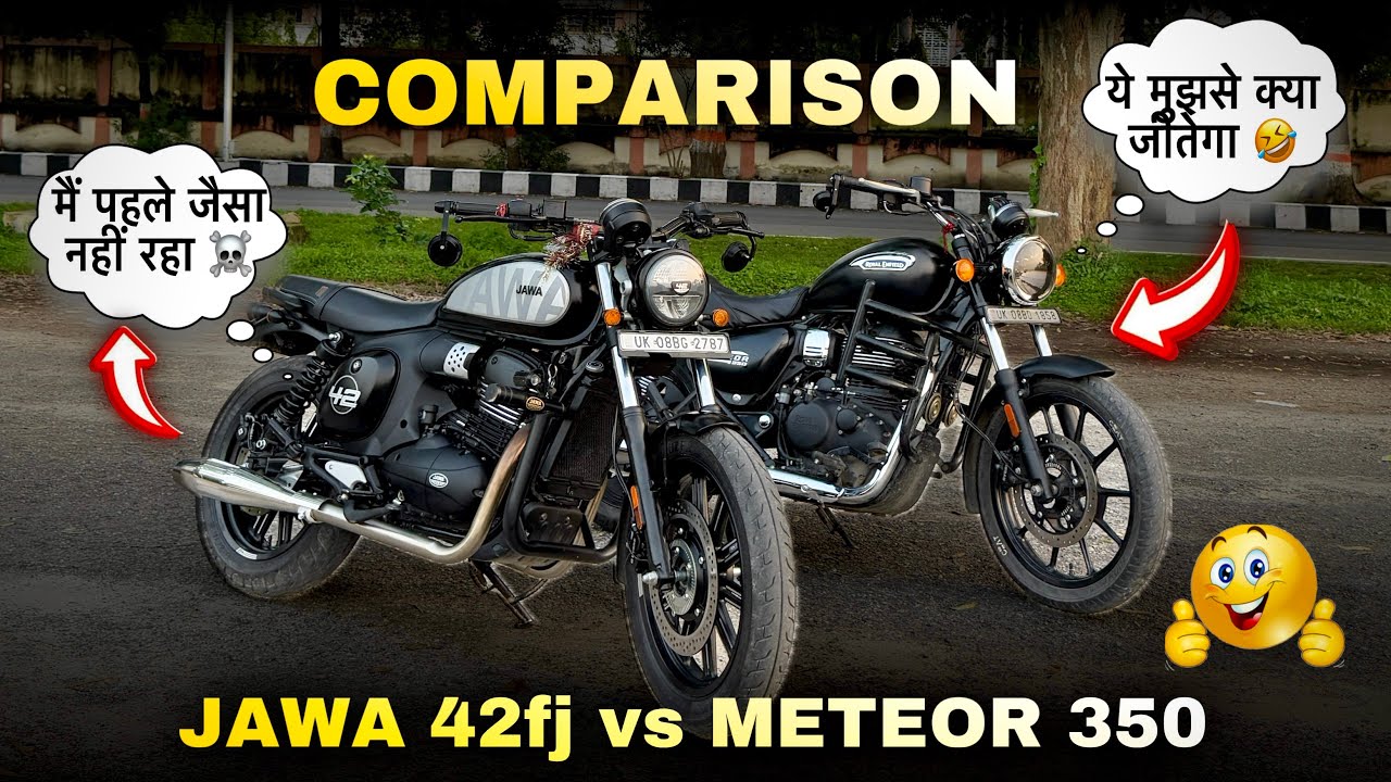 Royal Enfield Meteor 350 Vs Jawa 42fj 🔥 | Ab jawa sabko peeche karega ‼️