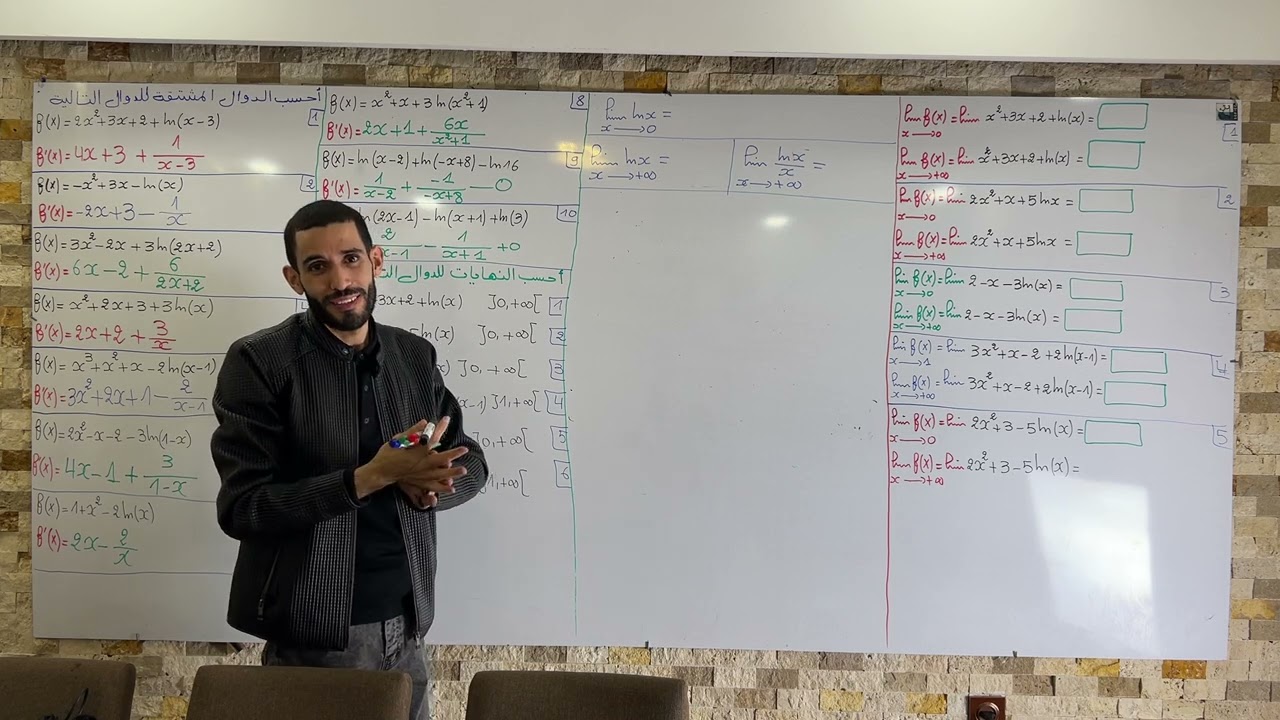 الفيديو الثاني في الدالة اللوغارتمية -شعبة تسيير باك 2023