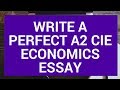 Cie a2 economics  microeconomics model essay pack vol 2 for paper 4 9708